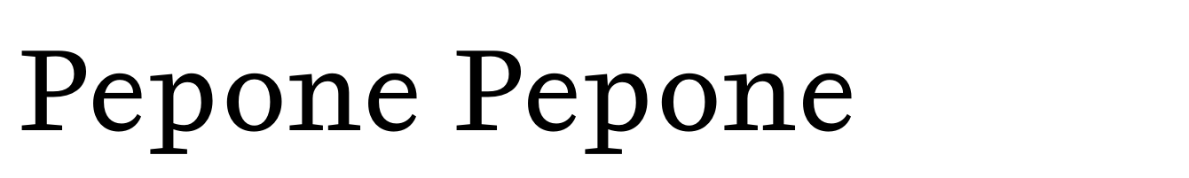Pepone Pepone